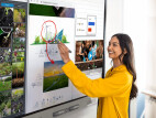 Vorschau: SMART Board MX286-V4 interaktives Display mit iQ