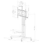 Vorschau: Hagor HP Lift Mobile mobiles, elektro-motorisch höhenverstellbares Liftsystem