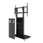 Vorschau: Hagor Pro-Tower M mobiles Standsystem für ein 46-65" Display