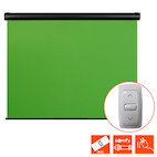 Vorschau: celexon Motor Chroma Key Green Screen 400 x 300 cm - Demo