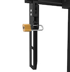 Vorschau: Neomounts FL55-875BL1 motorisierter Bodenständer für 55-100" Bildschirme - Schwarz