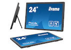 Vorschau: iiyama ProLite T2455MSC-B1 24” PCAP 10-Punkt Multi-Touch-Monitor mit integrierter Webcam und einem f