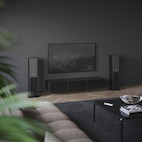 Vorschau: Audio Pro A48 Wireless Multiroom-Standlautsprecher in Schwarz