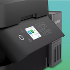 Vorschau: Epson EcoTank ET-3950 A4-Multifunktionsdrucker mit Wi-Fi und AirPrint Tintentank