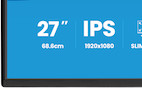 Vorschau: iiyama ProLite XB2792HSU-B1 27" IPS Full-HD-Panel mit 4-seitigem Slim-Bezel und höhenverstellbarem S