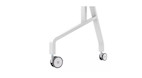 Vorschau: Neomounts MOVE Go XL FL50-575WH1 TV-Trolley - 65-115"