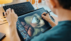 Vorschau: Wacom Cintiq Pro 17 - Kabelgebunden - 382 x 215 mm - USB - 43,2 cm (17") - 16:9 - 3840 x 2160 Pixel