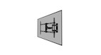 Vorschau: Neomounts WL40-550BL16 TV-Wandhalterung 40-65" - volle Bewegung - einfache Installation - 200 x 100