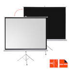 Vorschau: celexon basic line Stativleinwand 220 x 220cm,Leinwand Format 1:1, Heimkino Leinwand, Beamerleinwand