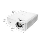 Vorschau: Vivitek DH4661Z-WH Business Beamer mit 5000 ANSI-Lumen und WUXGA