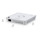 Vorschau: Acer C101i Mini Beamer mit 150 ANSI-Lumen und WVGA Auflösung