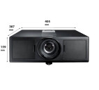 Vorschau: Optoma ZU500TST schwarz Kurzdistanzbeamer mit 5000 ANSI-Lumen