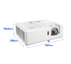 Vorschau: Optoma ZH406ST weiß Kurzdistanz- Beamer mit 4200 Lumen und Full-HD