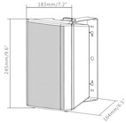 Vorschau: Vision SP-1900P professionelle 5,25-Zoll-Wandaktivlautsprecher