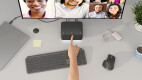 Vorschau: Logi Dock MSFT Version WIP, All-In-One Docking Station, Grafit