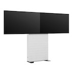 Vorschau: Hagor CON-Line® Big FS Dual 65 - 75" Medienstele, freistehend