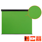 Vorschau: celexon Motor Chroma Key Green Screen 400 x 300 cm - Demo