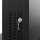 Vorschau: Hagor HP Kiosk 50″ FS Indoorstele zur freien Aufstellung | Einzelhalterung | Portrait-Format | Bilds