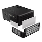 Vorschau: BenQ LK830ST 4K Kurzdistanz Laserprojektor für den Einsatz in Fahrsimulatoren und Schulungszentren -