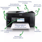 Vorschau: Epson Expression Premium XP-7100 kabelloser Multifunktionstintenstrahldrucker