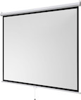 Vorschau: celexon basic line Rolloleinwand 200 x 200cm,Leinwand Format 1:1 , Heimkino Leinwand, Beamerleinwand