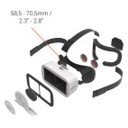 Vorschau: celexon VR 3D Virtual Reality Brille VRG1 - für 4,7”-6”