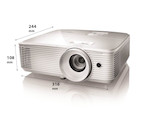 Vorschau: Optoma EH337 Business Beamer mit 3600 ANSI-Lumen und Full-HD Auflösung