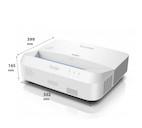 Vorschau: BenQ LW890UST Installationsbeamer mit 4000 ANSI-Lumen und WXGA