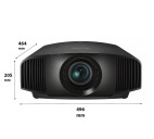 Vorschau: Sony VPL-VW270ES schwarz 4K Beamer mit 1500 ANSI-Lumen und 4096x2160