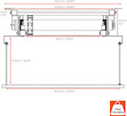 Vorschau: celexon Beamer Deckenlift PL2000 - max. ausfahrbar bis 196 cm - 15kg Traglast - Demo