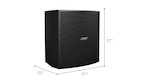 Vorschau: Bose Professional Forum FC112 Koaxialer Fullrange-Lautsprecher mit Punktschallquellencharakteristik