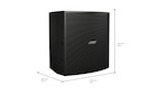Vorschau: Bose Professional Forum FC112 Koaxialer Fullrange-Lautsprecher mit Punktschallquellencharakteristik