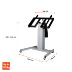 Vorschau: celexon Display-Rollwagen Adjust-V4670L (mit Kippfunktion)