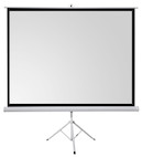 Vorschau: celexon basic line Stativleinwand 220 x 220cm,Leinwand Format 1:1, Heimkino Leinwand, Beamerleinwand