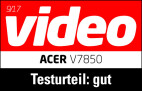 Vorschau: Acer V7850 4K Beamer mit 2200 ANSI-Lumen und 3840x2160 Auflösung