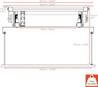 Vorschau: celexon Beamer Deckenlift PL1000 - max. ausfahrbar bis 96 cm - 15kg Traglast - Demo