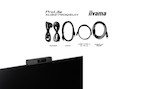 Vorschau: iiyama ProLite XUB2790QSUH-B2 27" IPS-Monitor mit integrierter Windows Hello Kamera, Mikrofon und US