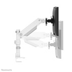 Vorschau: Neomounts Next One SL Desk Mount double display sliding VESA topfix clamp/grommet