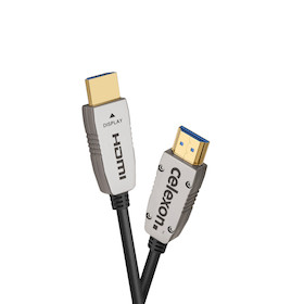 celexon UHD Optical Fibre HDMI 2.0b Active Kabel 6m , schwarz