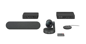 Logitech Rally Videokonferenzsystem 4K Ultra-HD mit automatischer Kamerasteuerung