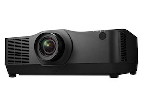 NEC PA804UL-BK (ohne Objektiv) Installationsbeamer mit 8200 Lumen und WUXGA