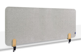Legamaster ELEMENTS Tischtrennwand akustik 60x160cm grau Klemmen