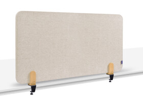 Legamaster ELEMENTS Tischtrennwand akustik 60x120cm beige Klemmen