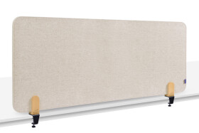 Legamaster ELEMENTS Tischtrennwand akustik 60x160cm beige Klemmen
