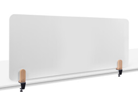 Legamaster ELEMENTS Tischtrennwand Whiteboard 60x160cm Klammern