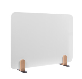 Legamaster ELEMENTS Tischtrennwand Whiteboard 60x80cm Halterungen