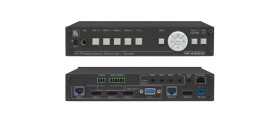 Kramer VP-440H2 Kompakter4K 4: 4: 4 Präsentationsumschalter / Scaler, 5 Eingänge, HDBaseT & HDMI Aus