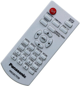 Panasonic Fernbedienung N2QAYA000183 für PT-VW530, PT-VW540, PT-VX600, PT-VX610, PT-VZ570, PT-VZ580