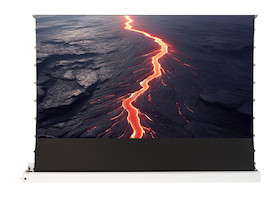 celexon UST Hochkontrast Bodenscheren Leinwand - HomeCinema Plus, 100" weiß