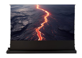celexon UST Hochkontrast Bodenscheren Leinwand - HomeCinema Plus, 120" schwarz